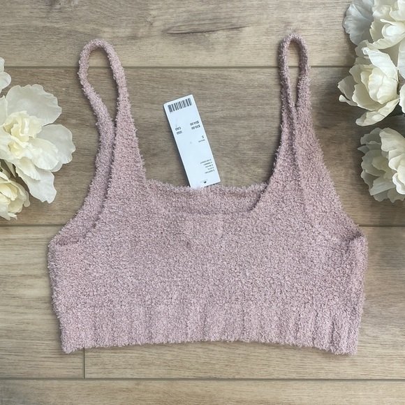 NWT UO | Sasha | Fuzzy‎ Crop Tank Top - Picture 4 of 9